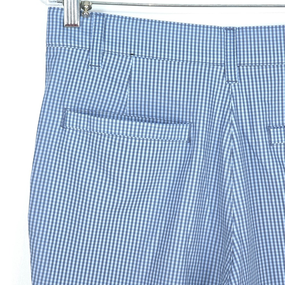 Adidas Ultimate 365 Golf Shorts Men 32 Gingham Check Stretch Performance Classic - Picture 14 of 16